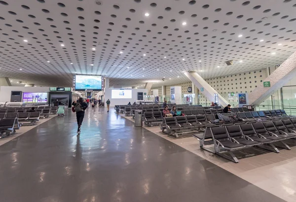 México Octubre 2017 Aeropuerto Internacional Ciudad México Aeropuerto Benito Juárez — Foto de Stock