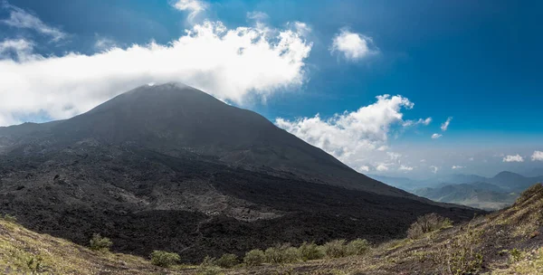 Volcán Pacaya Cielo Azul Guatemala — Foto de Stock