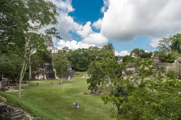 Pyramid Temple Tikal Park Sightseeing Object Guatemala Mayan Temples Ceremonial — Stock Photo, Image