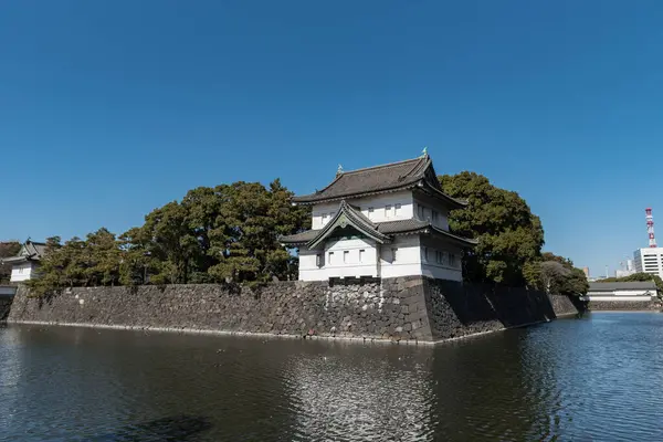 Palatul Imperial Tokyo Din Tokyo Japonia Situat Cartierul Chiyoda Din — Fotografie, imagine de stoc