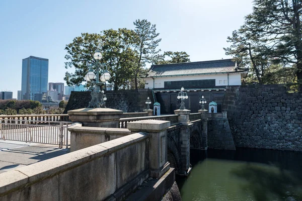 Poarta Parc Chyioda Palatul Inperial Tokyo Japonia — Fotografie, imagine de stoc