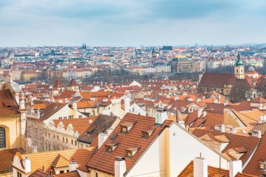 Prag 'da peyzaj ve şehir manzarası, Çek