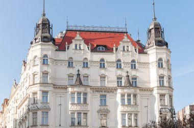 PRAG, CZECH - 14 Mart 2016: Prag Mimarı.