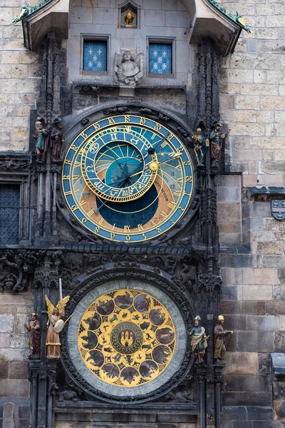 Prague Czech March 2016 Prague Astronomical Clock — 图库照片