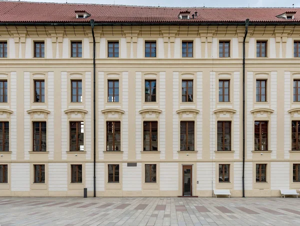 Praga Czechy Marca 2016 Architektura Pałacu Zamkowego Pradze — Zdjęcie stockowe