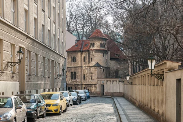 Прага Чехия Марта 2016 Архитектура Праги Чехия Еврейский Музей Праге — стоковое фото