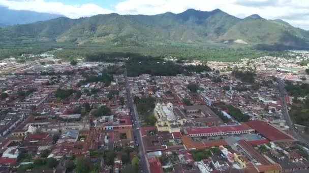 과테말라의 아름다운 다운타운 포인트 시청각 — 비디오