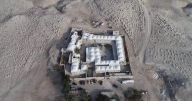 Nabi Musa Sitesi ve Musevi Çölü 'ndeki cami, İsrail. Hz. Musa 'nın mezarı. İHA