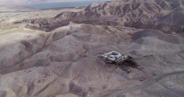 Nabi Musa Site Mesquita Deserto Judeia Israel Túmulo Profeta Moisés — Vídeo de Stock