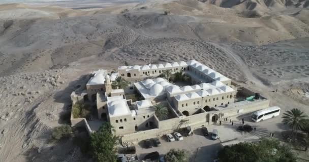 Nabi Musa Site Meczet Pustyni Judejskiej Izrael Grób Proroka Mojżesza — Wideo stockowe