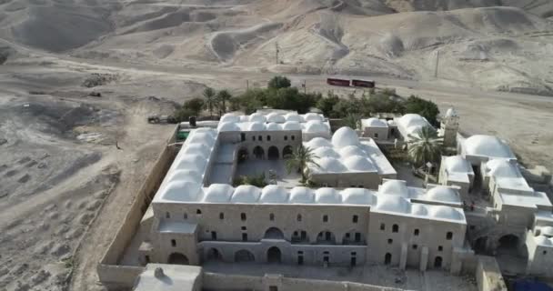 Site Nabi Musa Mosquée Dans Désert Judée Israël Tombeau Prophète — Video
