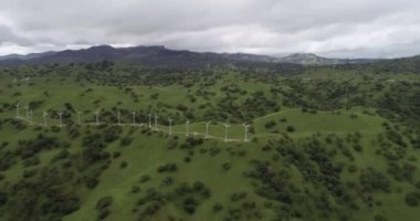 Yukarı Cottonwood Creek Vahşi Yaşam Bölgesi. Los Banos yakınlarında San Luis Barajı 'nda. Kaliforniya mı? ABD. Arka plandaki dağlar. İHA