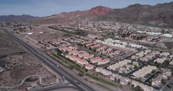Boulder City Nevadában Egyesült Államok Boulder City Egyike Két Városnak — Stock videók