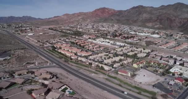 Nevada Abd Deki Boulder City Boulder City Nevada Kumarı Yasaklayan — Stok video