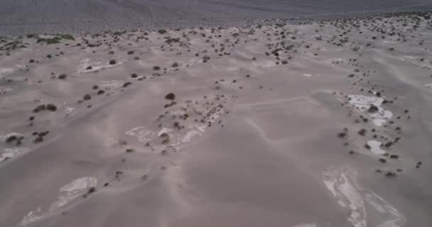 Mesquite Flat Sand Dunes Death Valley Ben Kalifornia Usa Drone — Stock videók