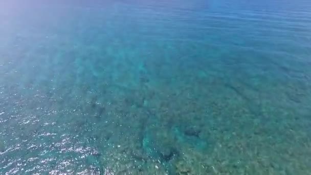 毛里求斯岛和印度洋海浪 靠近阿尔比恩海滩 — 图库视频影像