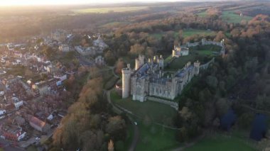 Arundel Kalesi, Arundel, Batı Sussex, İngiltere, Birleşik Krallık.