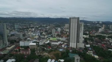 Gökdelenleri ve Yerel Mimarisi olan Cebu Şehri Şehri. Filipinler. Filipinler 'in Merkez Visayas bölgesinde yer alır. İHA