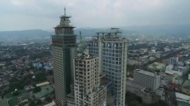 Gökdelenleri ve Yerel Mimarisi olan Cebu Şehri Şehri. Filipinler. Filipinler 'in Merkez Visayas bölgesinde yer alır. İHA