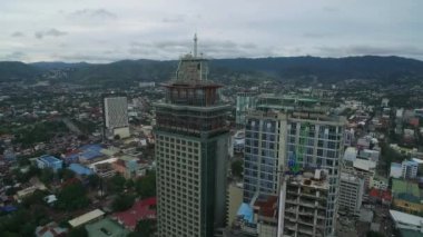 Gökdelenleri ve Yerel Mimarisi olan Cebu Şehri Şehri. Filipinler. Filipinler 'in Merkez Visayas bölgesinde yer alır. İHA