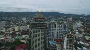 Gökdelenleri ve Yerel Mimarisi olan Cebu Şehri Şehri. Filipinler. Filipinler 'in Merkez Visayas bölgesinde yer alır. İHA