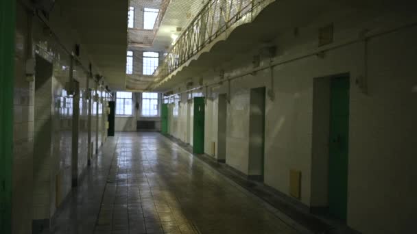 Cárcel Cerrado Lituania Vilna Prisión Más Antigua Lituania Este Europa — Vídeo de stock