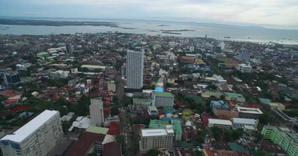 Cebu City Cityscape Skyscrapers Local Architecture Philippines Province Philippines Located — Stock Video