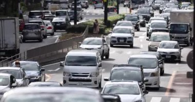 Tokyo, Japonya 'da trafik