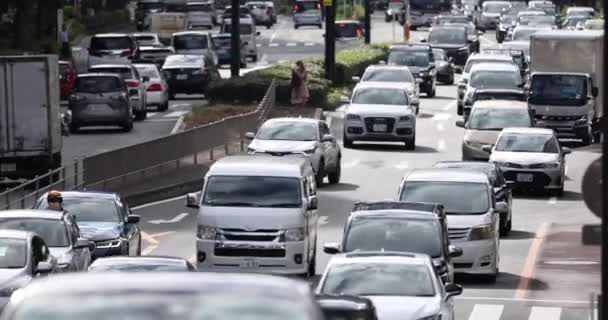 Traffico Tokyo Giappone — Video Stock