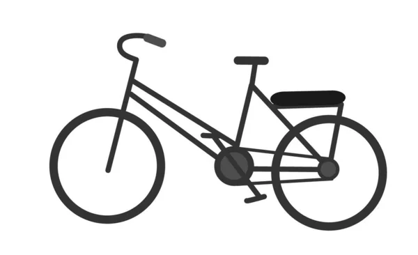 Bicicleta Vehículo Medios Transporte Transporte — Vector de stock
