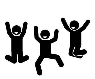 Çubuk figürler ve piktogramlar duyguları ve mesajları iletmenin basit ama etkili yollarıdır. Çizimlerinize nasıl neşe ve pozitiflik getireceklerini görmek için dans eden şu mutlu figürler koleksiyonuna bir bakın..