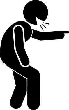 düz tasarım vektör çizimi, çubuk adam figürü Guffaw, Chuckle, Roar, Komiklik, Kahkaha, Snicker, Snort, Göbek Kahkahası, Kıkırdama,