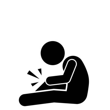 STICKMAN VECTOR SİSTÜRASYONU, PİTTOGRAM, SAĞLIK FİLGRENİ AYAK YAKINI, ACL KURUMU, Bacak Kırık
