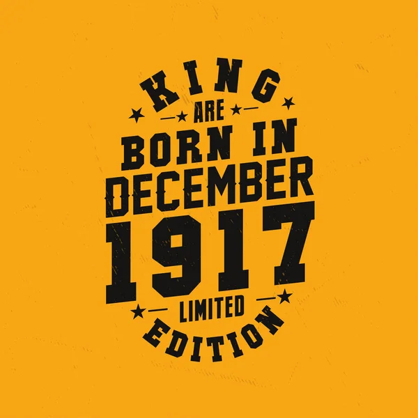 Koning Worden Geboren December 1917 Koning Worden Geboren December 1917 — Stockvector