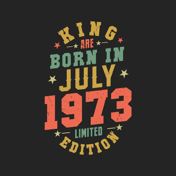Koning Worden Geboren Juli 1973 Koning Worden Geboren Juli 1973 — Stockvector