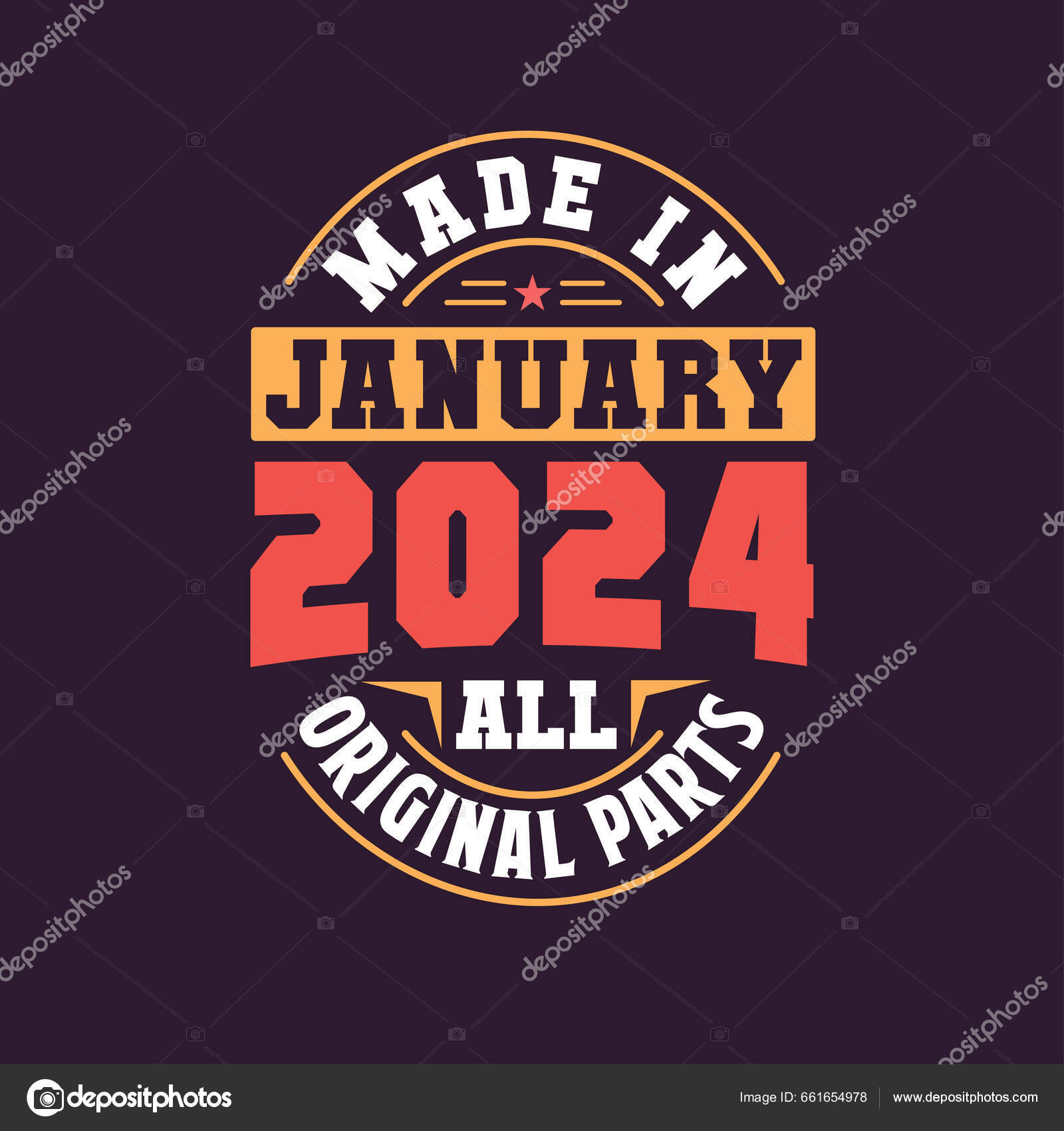 Made January 2024 All Original Parts Born January 2024 Retro Stock