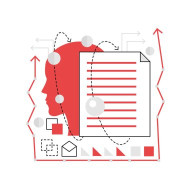 Potansiyel girişim işi. Yenilikçi fikir analizi, grafik simge tanıtımı başlatılıyor