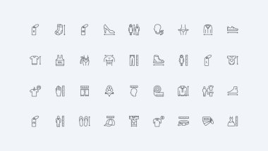 Oklar ve çizelgeler, insan vücudu, bel ve boyun çevresini ölçmek için şerit, boy ince siyah çizgili vektör çizimi. Giysi boyutu ölçümü, kılavuz satır simgesi seti