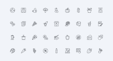 Beslenme uzmanıyla takvim menüsü planlaması, kilo kaybı ince siyah ana hatlı vektör çizimi. Sağlıklı beslenme, vejetaryen, glüten ve vücut sağlığı ikonu için fast food diyeti