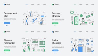Bu çok yönlü web şablonu geliştirme planları, başarı stratejileri, finans bildirimleri ve çevrimiçi alışveriş seçeneklerini içererek, bunu çeşitli amaçlar ve projeler için uyarlanabilir kılar.
