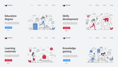 Bu web tasviri öğrenme materyalleri yoluyla beceri geliştirmeyi ve bilgi edinmeye yardımcı olan kavramları daha derinden anlamayı sembolize eder.