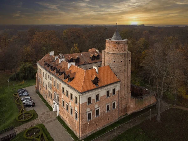 폴란드의 유니네 부시에 역사적 — 스톡 사진