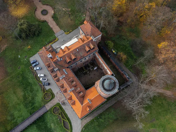 Historic Castle City Uniejow Poland — Stock Photo, Image