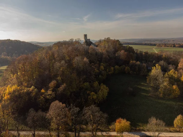 Ruínas Castelo Cidade Smolen Polônia — Fotografia de Stock