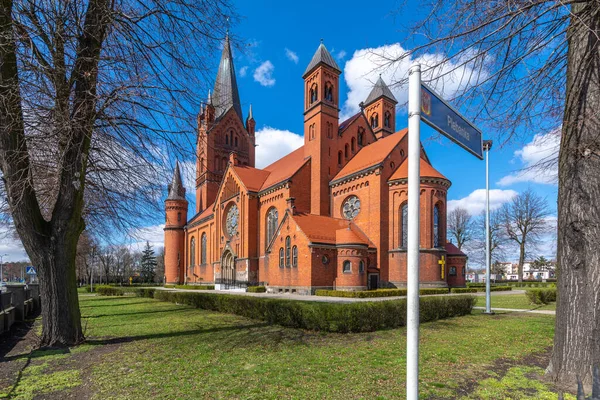 Церковь Инороцлаве Построенная Начале Века Польша — стоковое фото