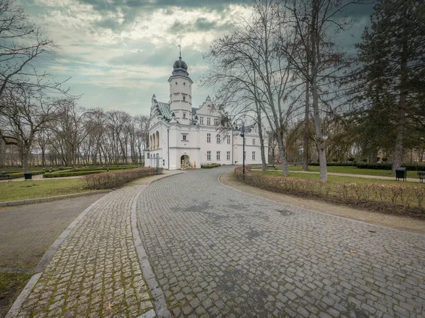 Історичний Садибний Будинок Місті Поддебіце Польща — стокове фото