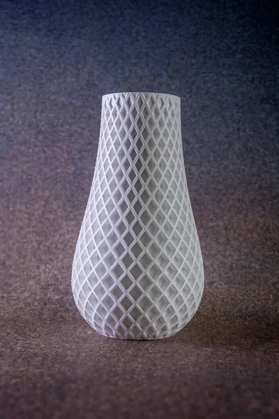 stock image Vase printed on a 3D printer.