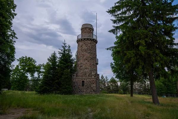 Torre Bismarck Nella Città Ostroda Polonia — Foto Stock