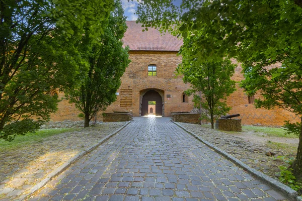 Teutonische Burg Ostroda Polen — Stockfoto