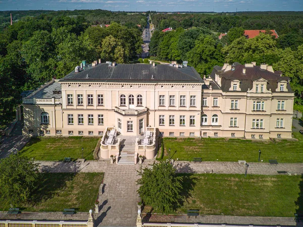 Complesso Palazzo Parco Ostromecko Polonia — Foto Stock